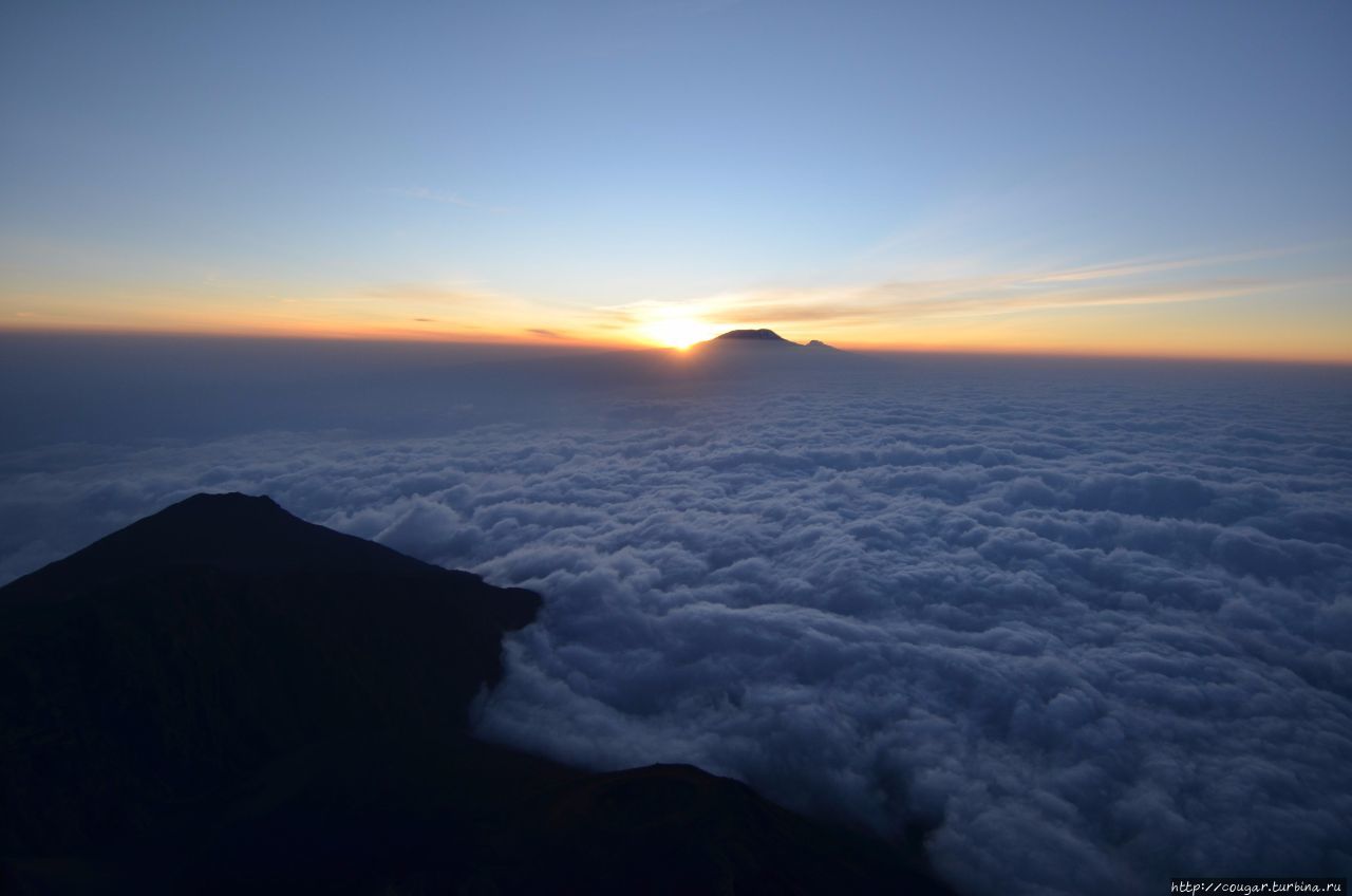 Восход над Килиманджаро. Моши, Танзания