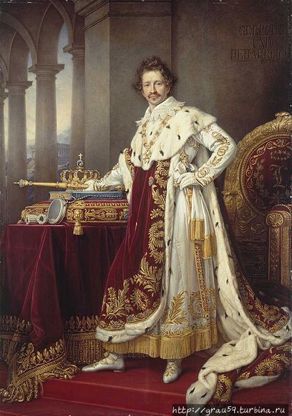 Баварский король Людвиг I (из Интернета) Кёльн, Германия