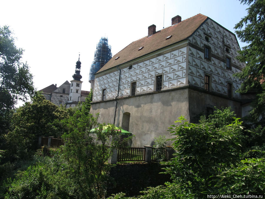 Наход — замок в котором живут медведи Наход, Чехия