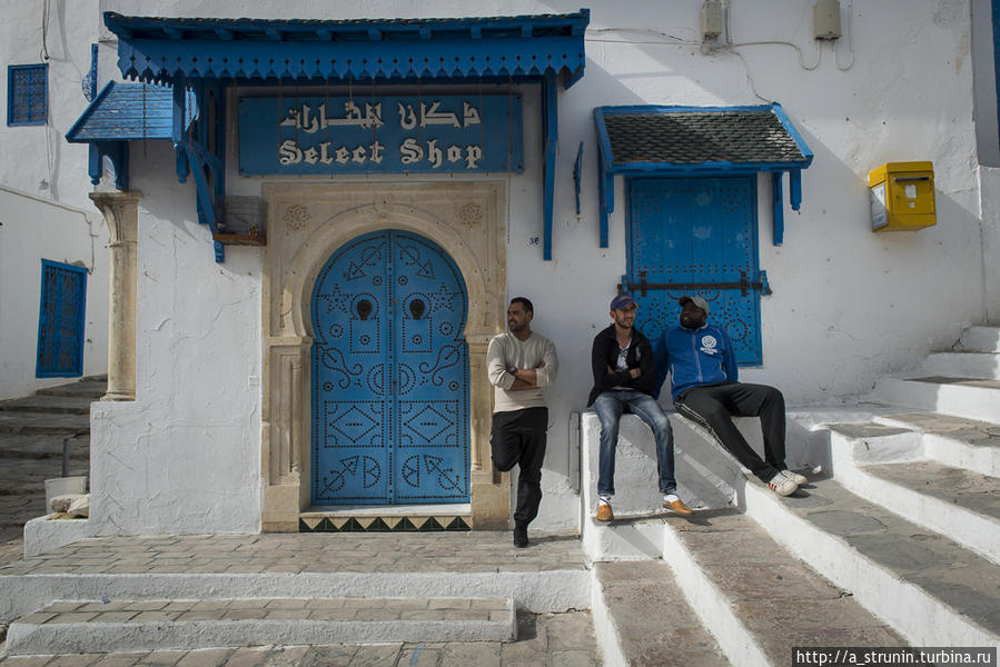 Есть город голубой под небом голубым... Сиди-Бу-Саид, Тунис