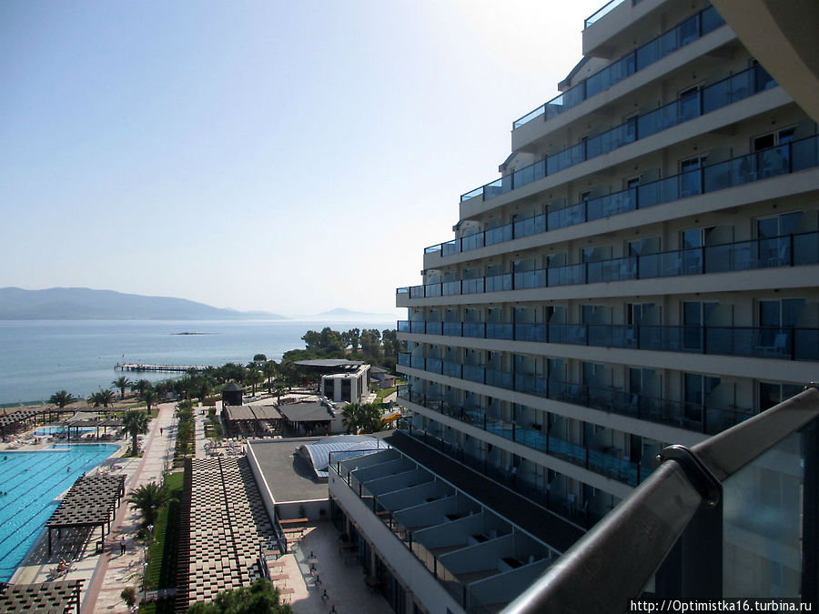 Вид с балкона Дидим, Турция