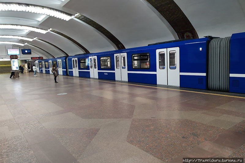 Новые поезда белорусско-швейцарского предприятия 