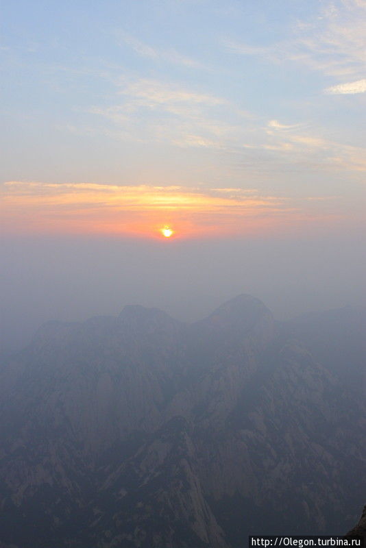 Гора Хуа Хуашань, Китай