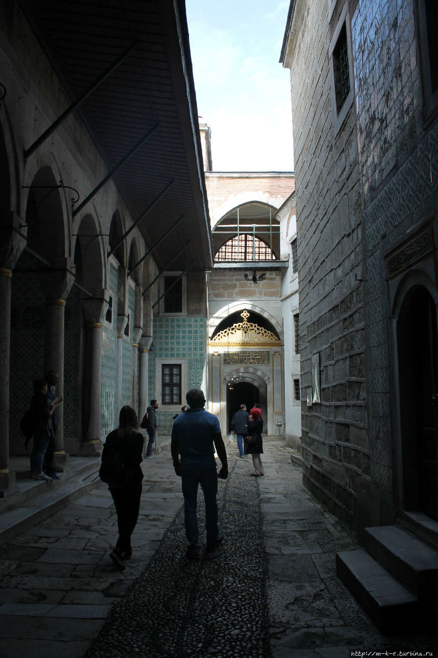 Дворец Топкапы. Пушечные ворота или Дворец Султанов Стамбул, Турция