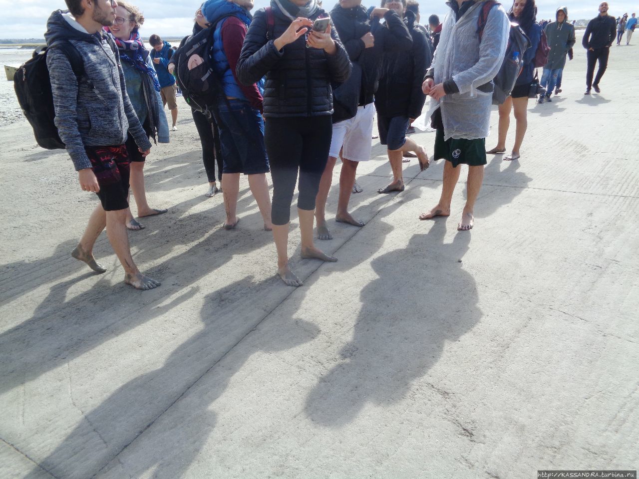 Мон-Сен-Мишель. Искатели жемчуга Мон-Сен-Мишель, Франция