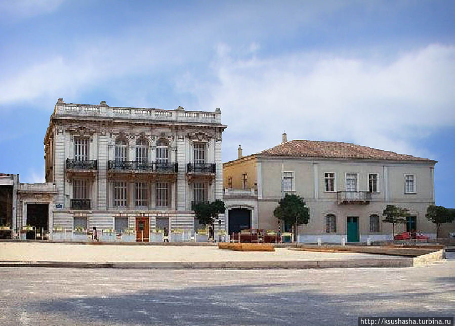 Старый Парламент и «старый дворец» Афины, Греция