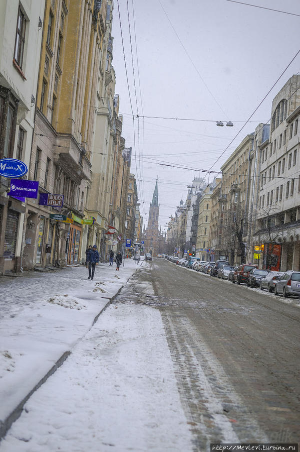 Рига накануне Рождества Рига, Латвия