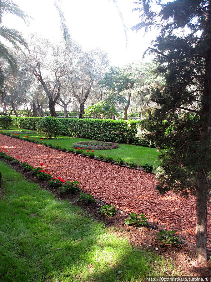 Бахайские сады. Теперь уже с экскурсией и гидом Хайфа, Израиль