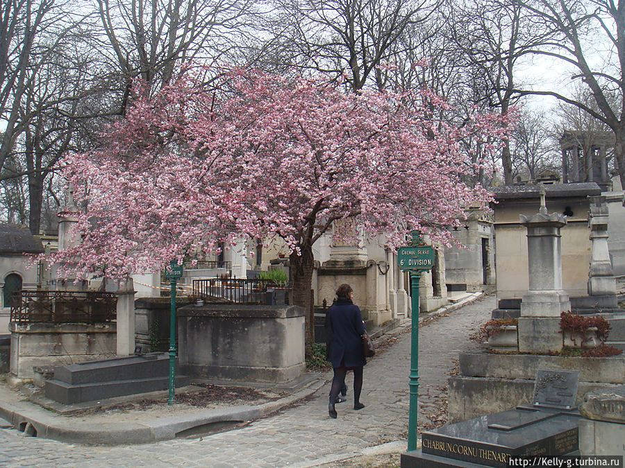 Кладбище Пер-Лашез Париж, Франция