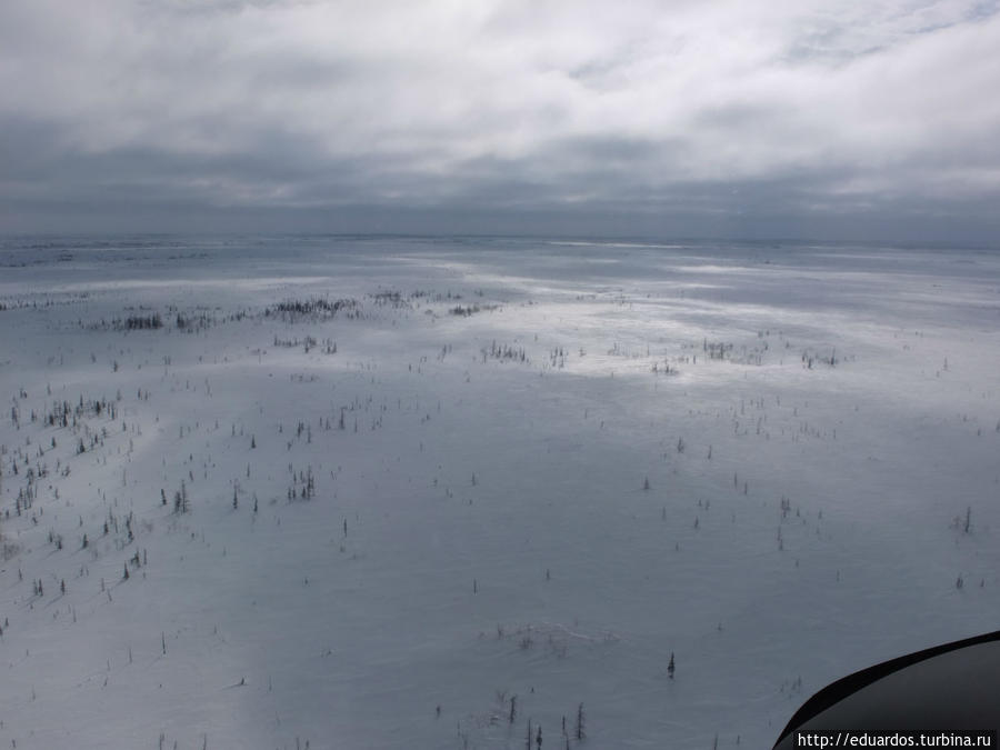 Царство облачных теней... Игарка, Россия