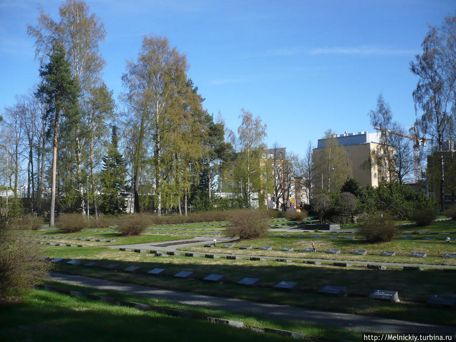 Военное мемориальное кладбище Куопио, Финляндия