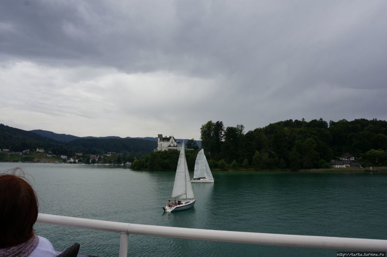 По озеру от Мария Вёрт до Клагенфурта Мариа-Вёрт, Австрия