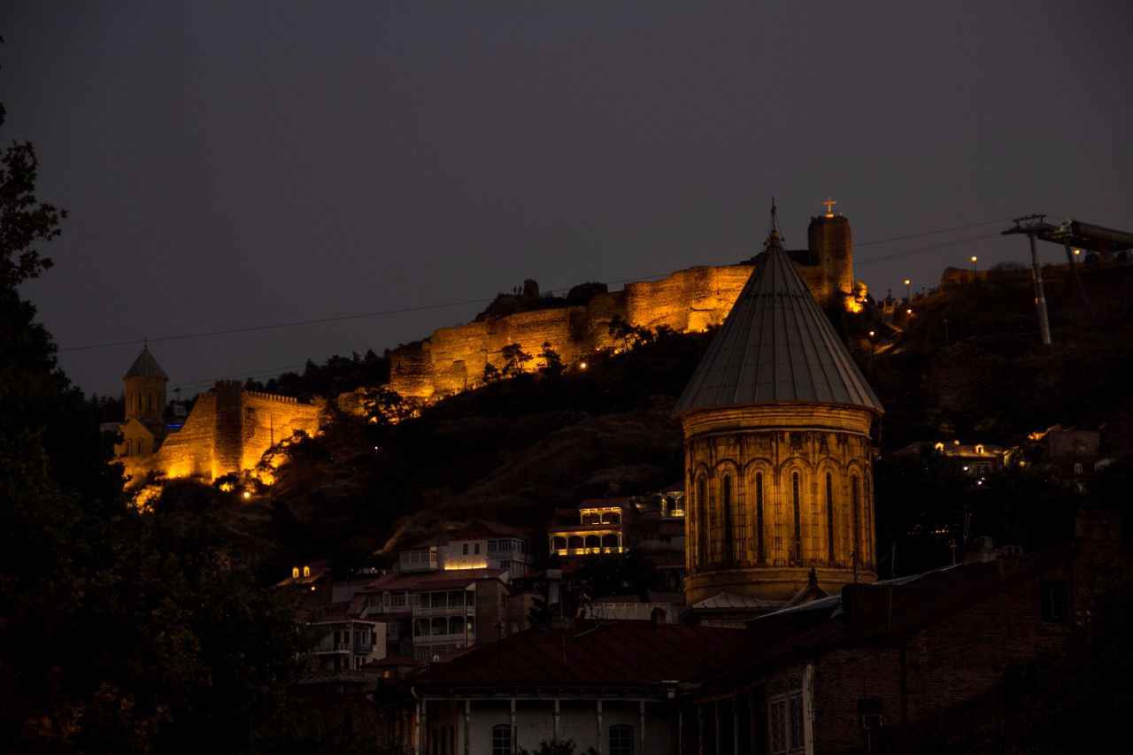 ночной Тбилиси Тбилиси, Грузия