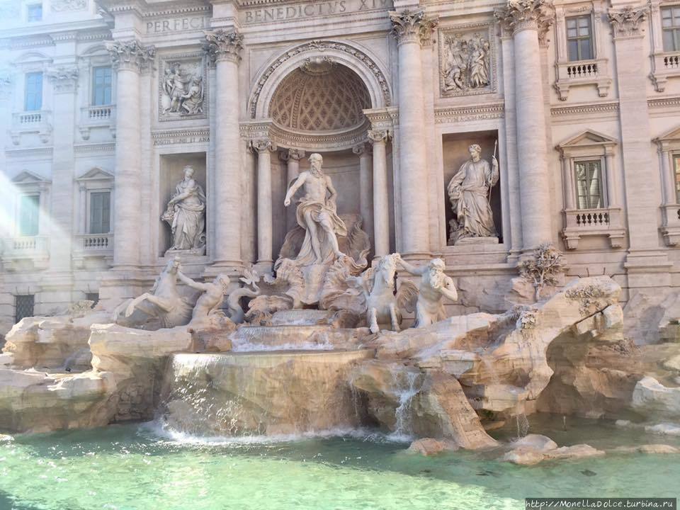 Roma: путешествие от piazza del Popolo до фонтана Trevi Рим, Италия