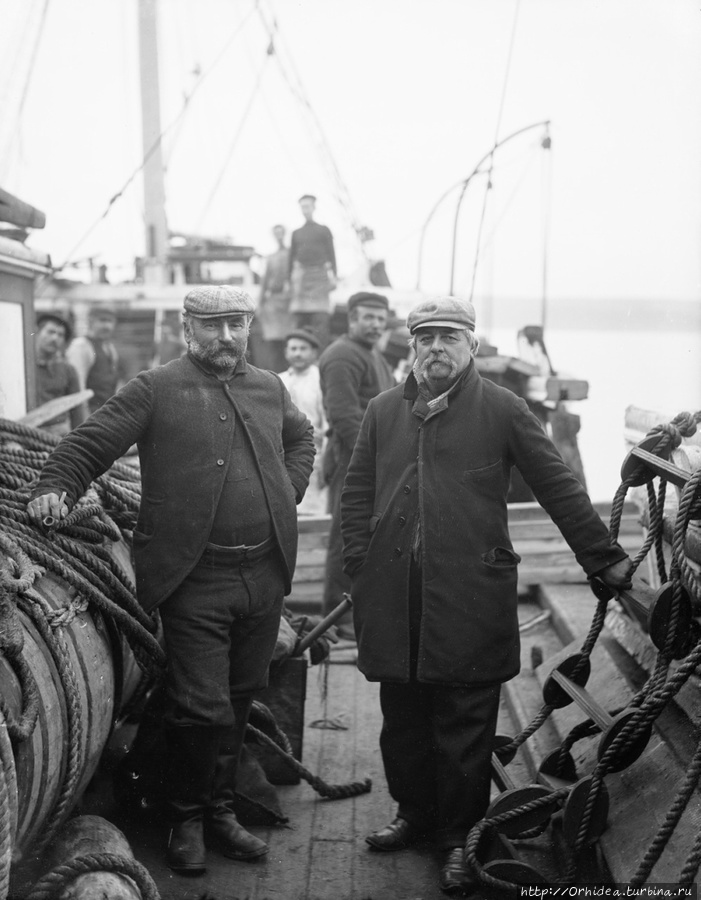 Капитан и первый помощник. 1891 год. Ирландия