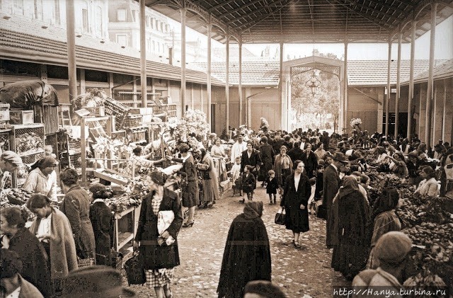 1927 г. Рынок Mercado de Santa Clara. Из интернета