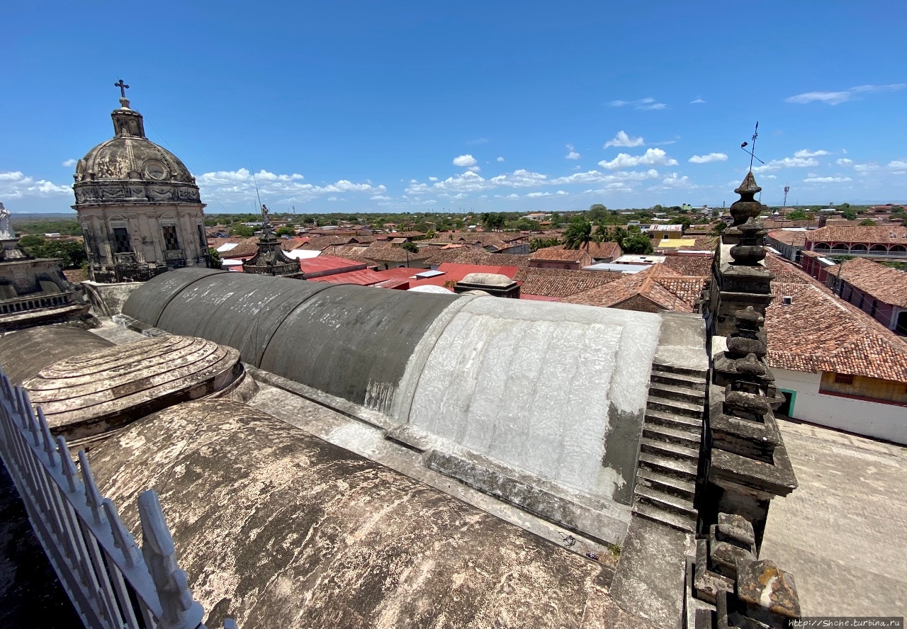 Башня церкви Ла Мерсед Гранада, Никарагуа