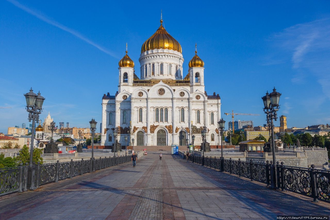 Прогулка по утренней Москве Москва, Россия