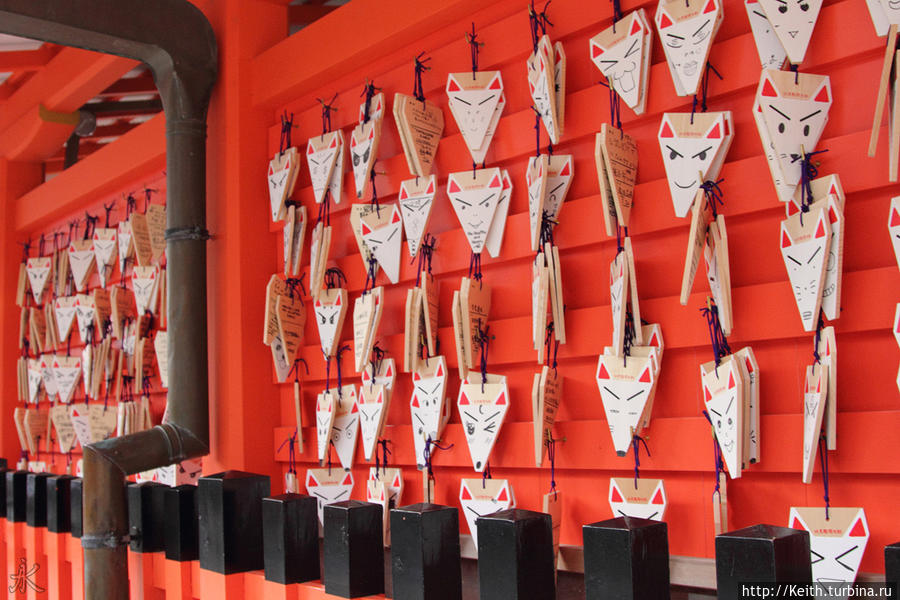 Киото. Fushimi Inari Shrine Киото, Япония