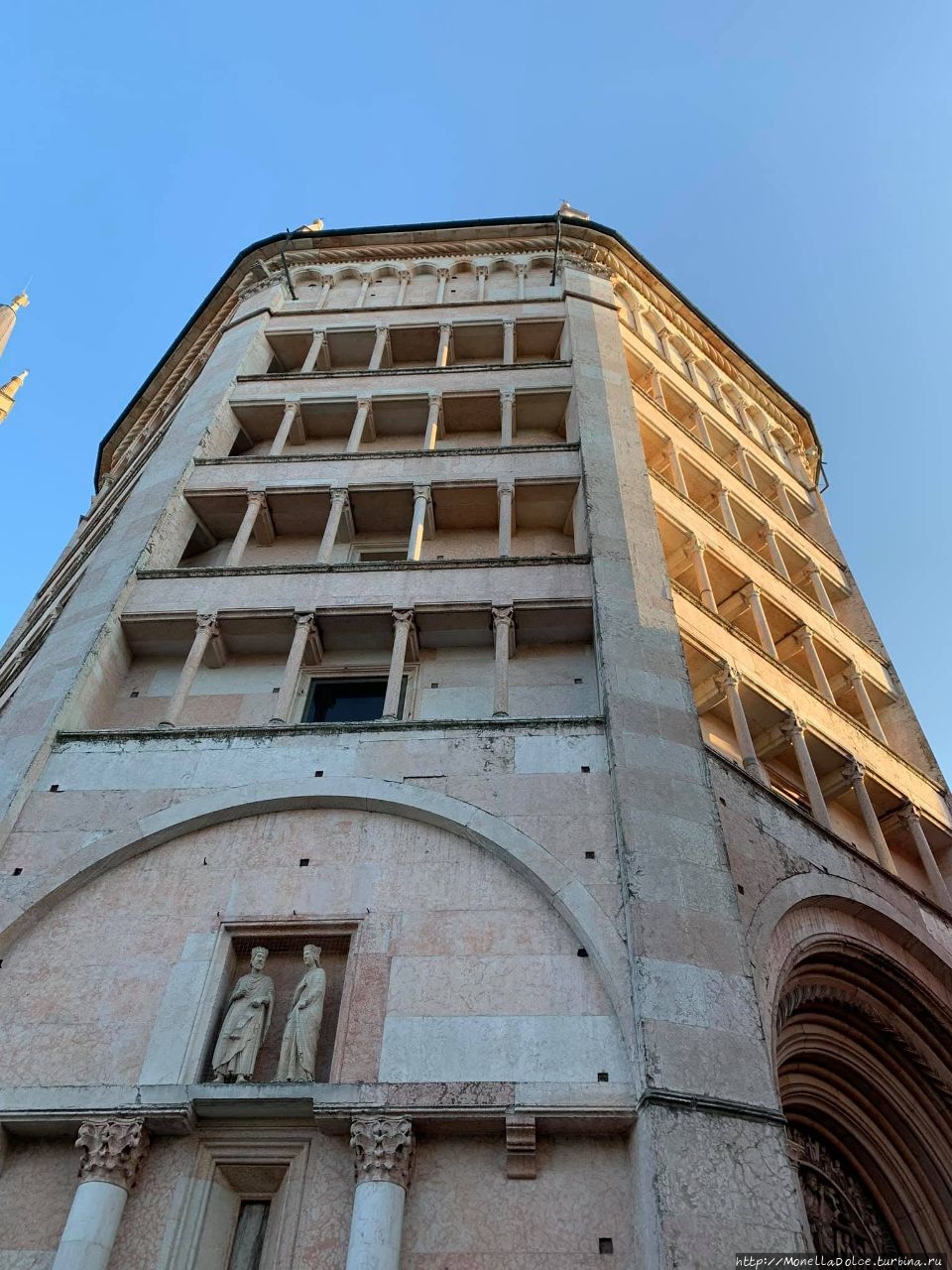 Пешеходный маршрут в городе Parma Парма, Италия