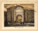 Porta de Avis — гравюра 19 века