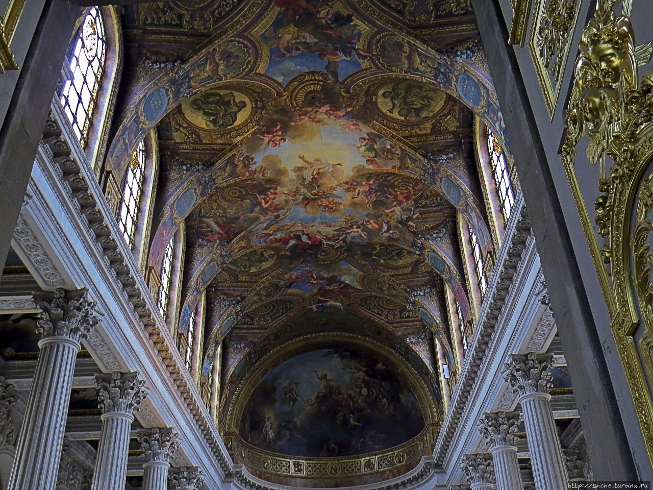 Королевская часовня в Версале Версаль, Франция