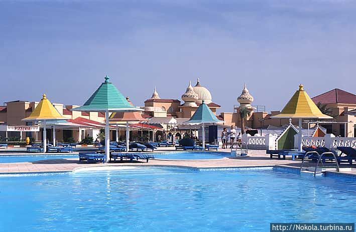 Аквапарк отеля Primasol Albatros Хургада, Египет