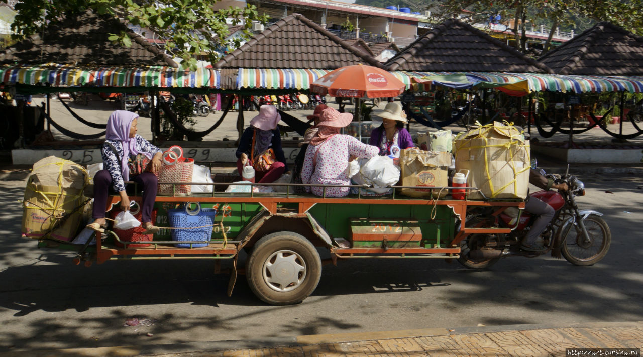 Есть так же и мотоавтобусы Каеп, Камбоджа