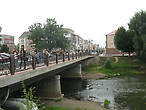 Мост через Писсу в центре города