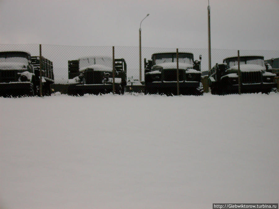 Посещение линии Сталина зимой Заславль, Беларусь