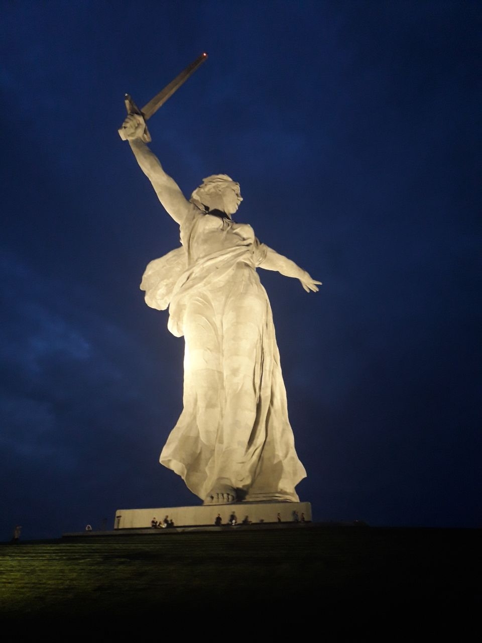 Мамаев курган. Монумент «Родина-мать зовет!» Волгоград, Россия