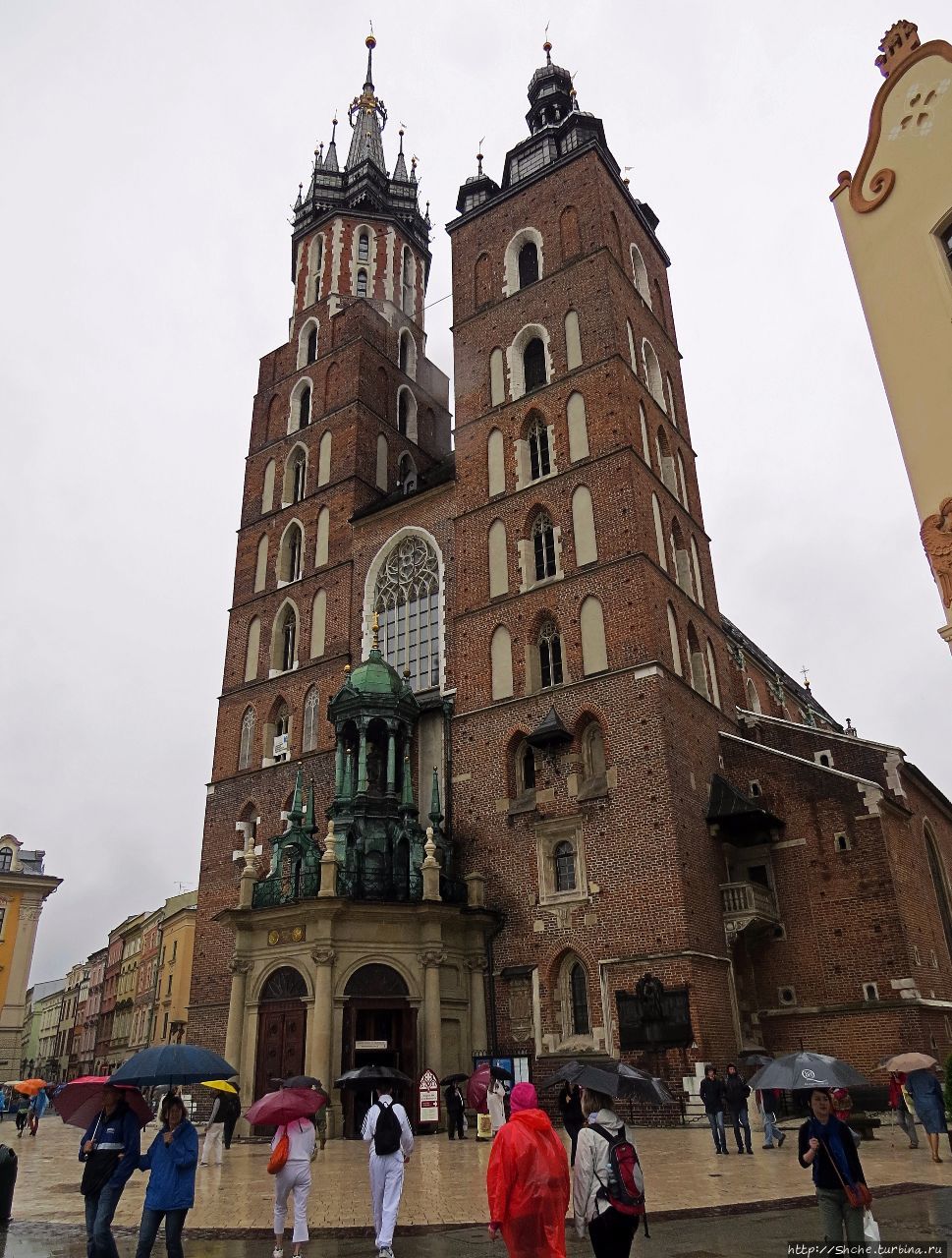 Главная Рыночная площадь Краков, Польша