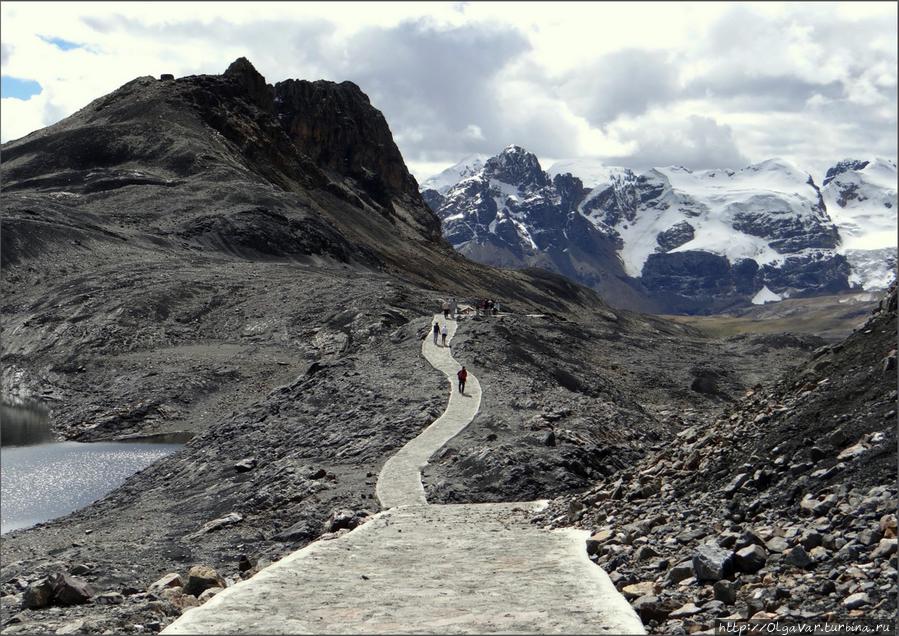Парадный вход к леднику Уаскаран Национальный Парк, Перу