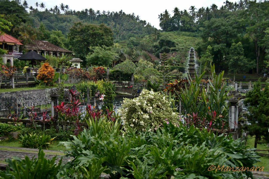 Индонезия. Бали: водный дворец Тиртаганга