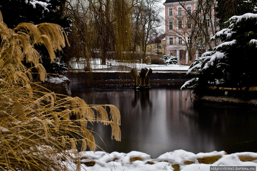 Богемия: Теплице,2015, ч.1-я.  География и парк «Бетховен