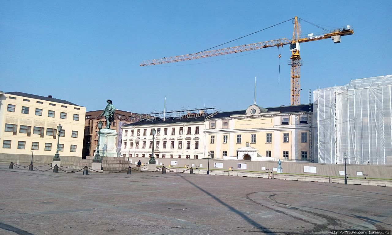 Площадь Густава II Адольфа Гётеборг, Швеция