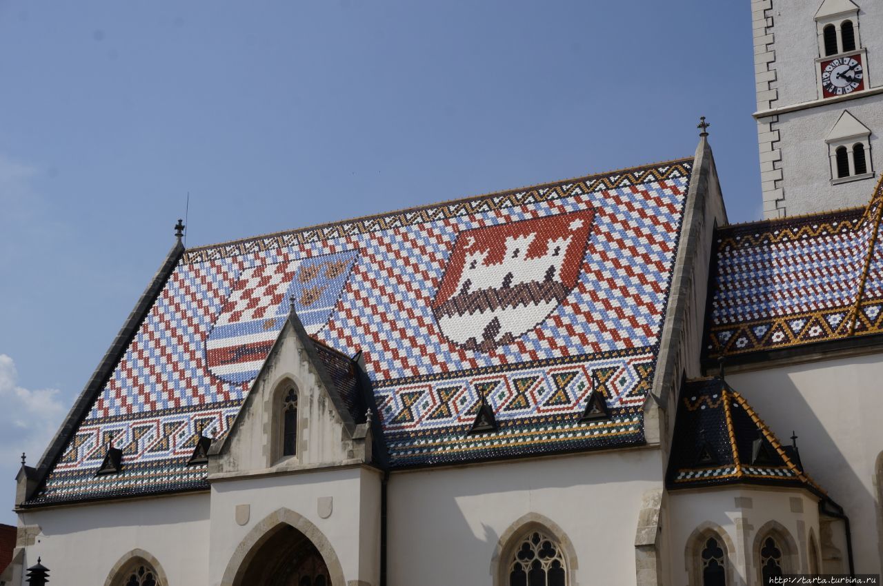 Столица с распахнутыми настежь дверями Загреб, Хорватия