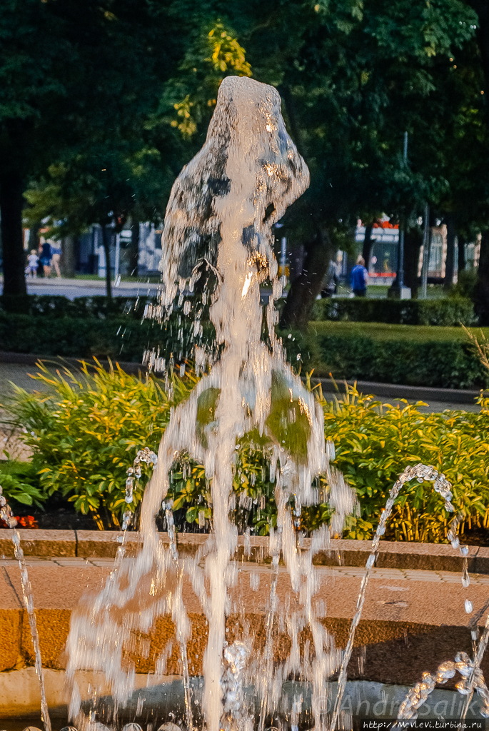 В закатном солнце Рига, Латвия