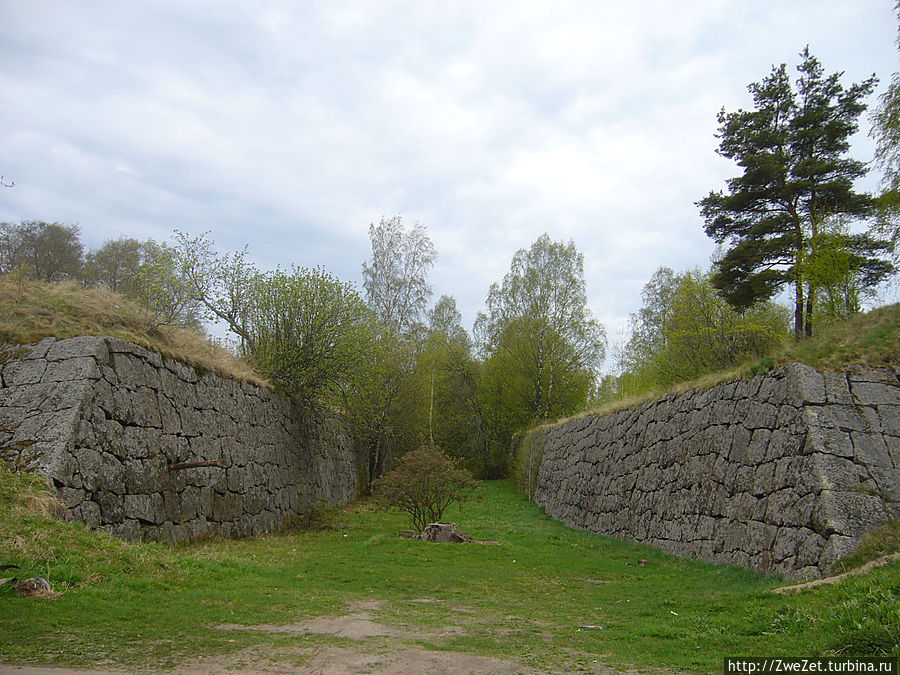 Бастионы крепости Тронгзунд Высоцк, Россия