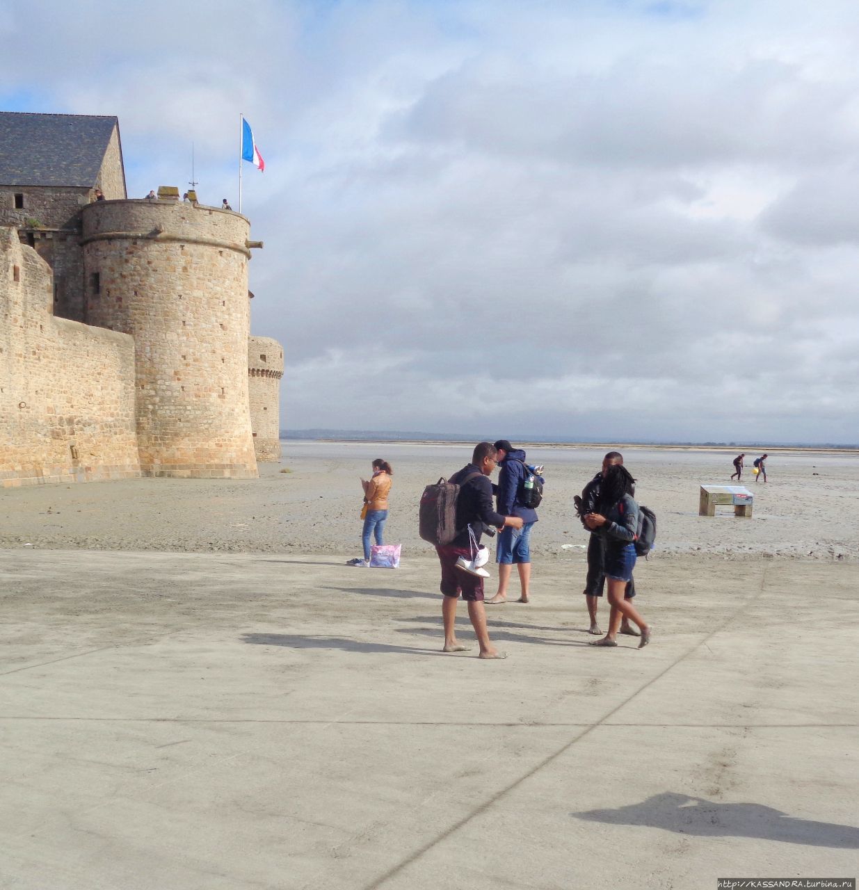 Мон-Сен-Мишель. Искатели жемчуга Мон-Сен-Мишель, Франция