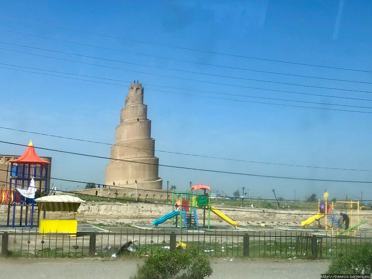 Спиральный Минарет в Самарре Самарра, Ирак