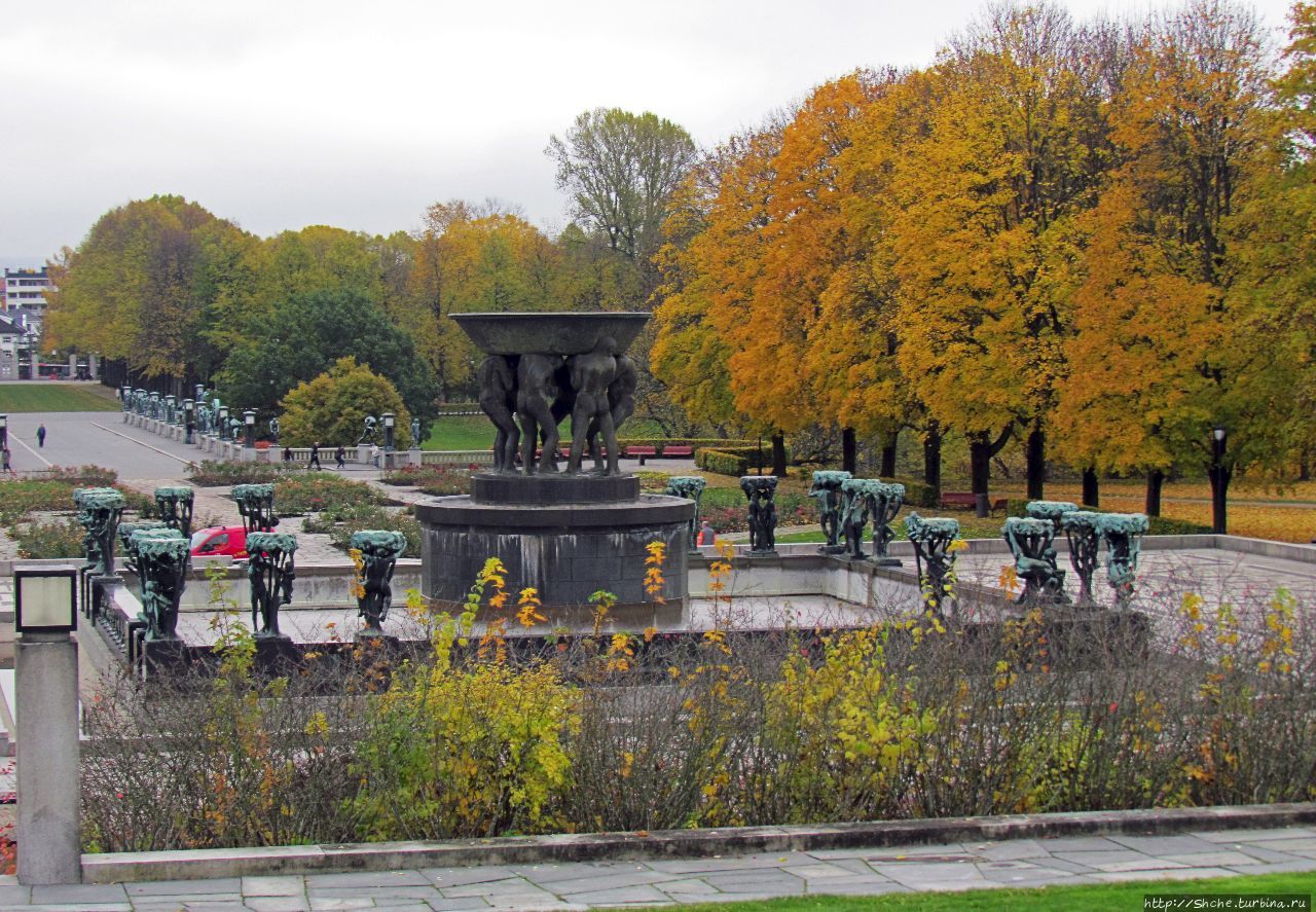 Фрогнер-парк Осло, Норвегия