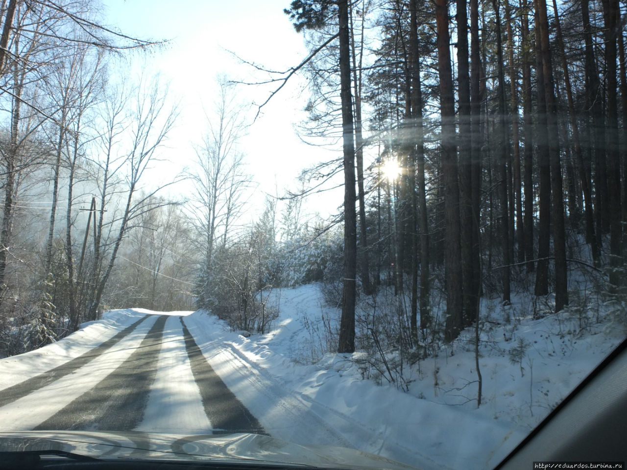 За Крещенской водой к проруби... Красноярск, Россия