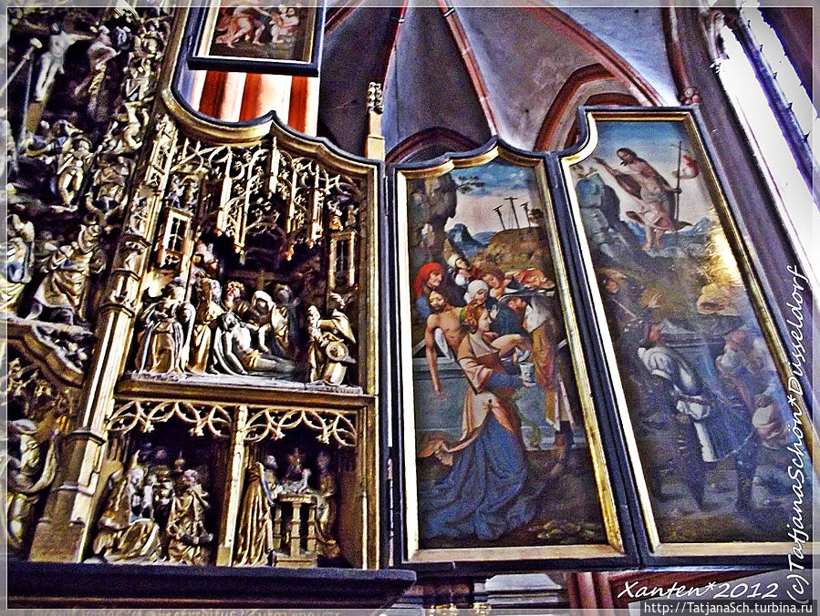Ксантенский собор, алтарь (фрагмент) Ксантен, Германия