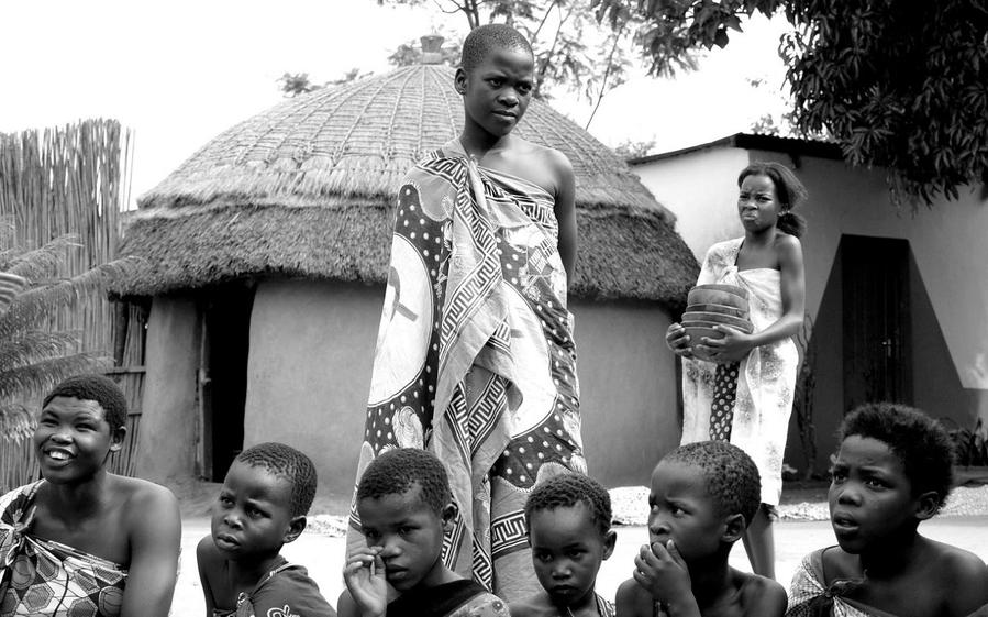 Дети королевства Свазиленд Округ Хохо, Свазиленд