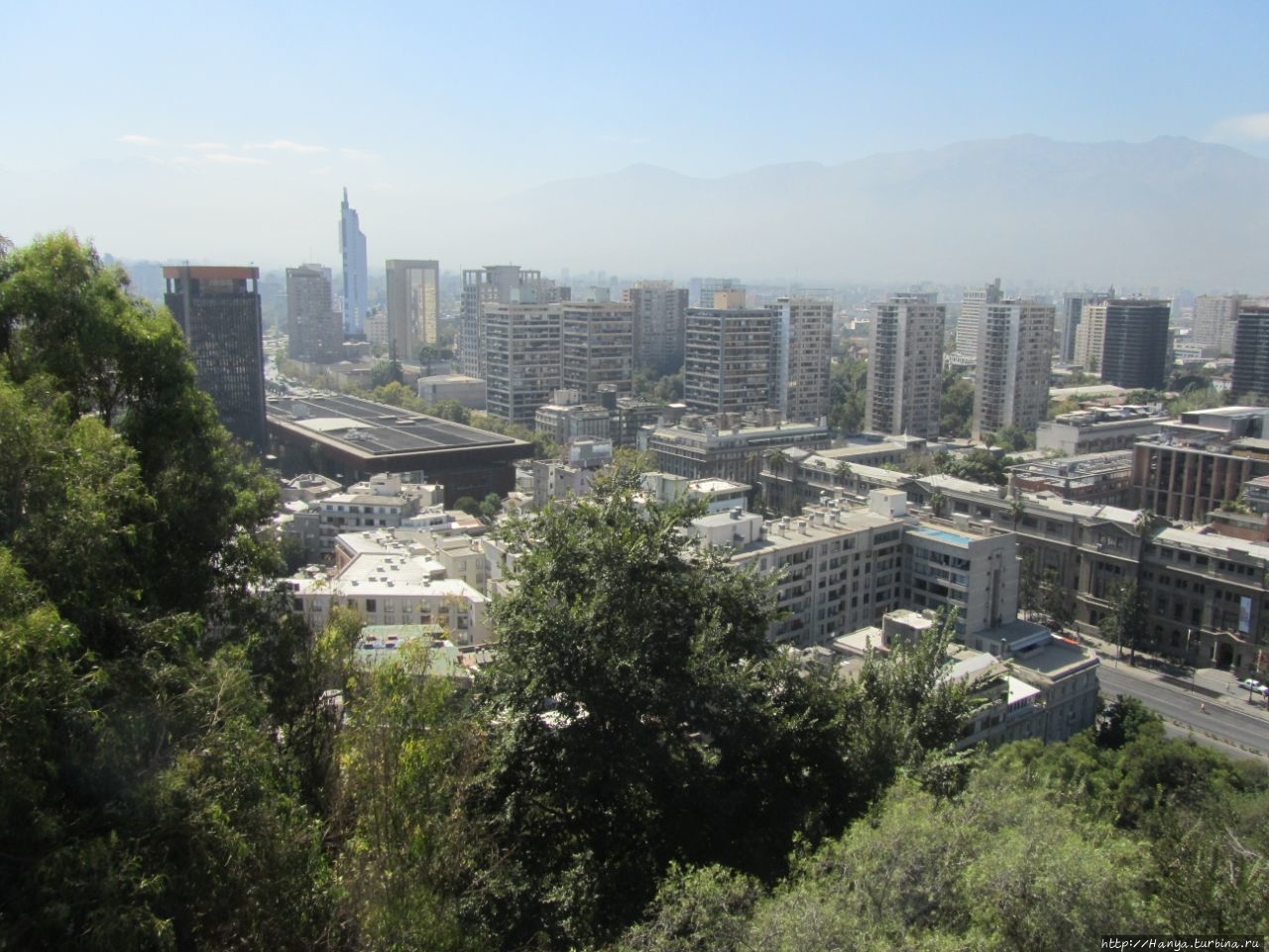 Холм Санта-Люсия Сантьяго, Чили