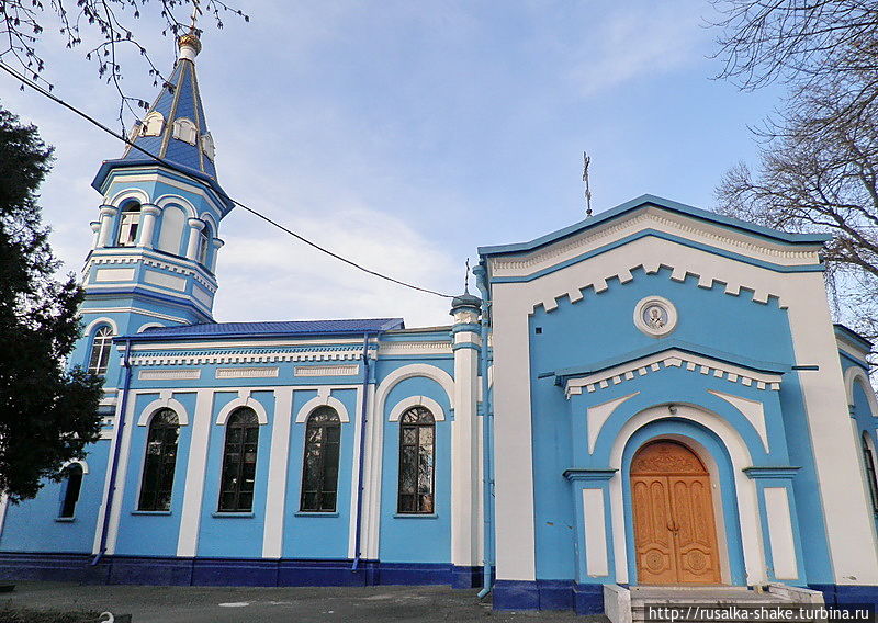 Карта осетинская церковь