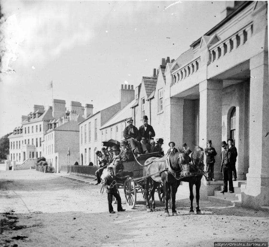 Отель города Ростревор. 1877 год. Ирландия