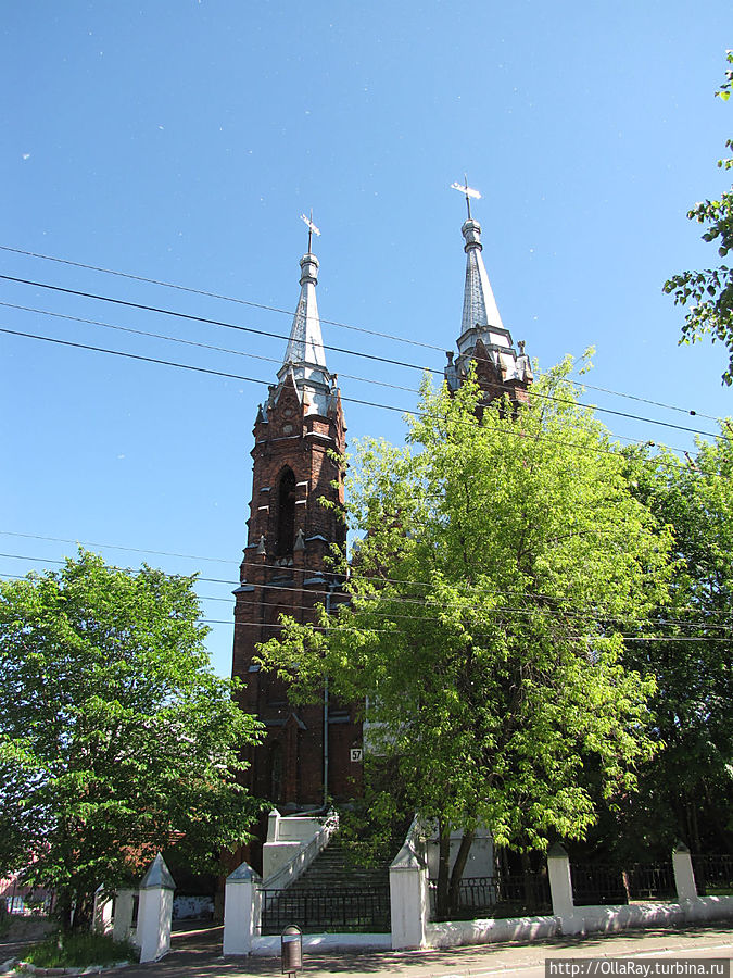 Польский костел Рыбинск, Россия