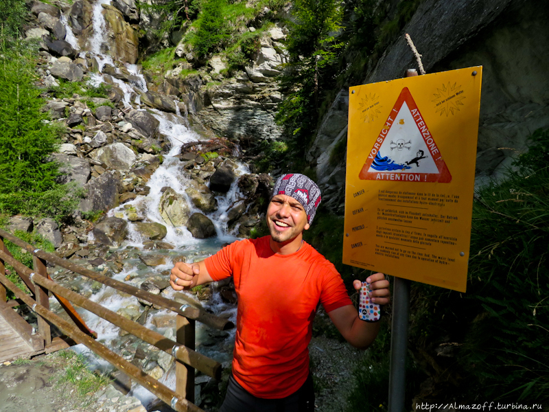 Горный гид Андрей Алмазов в Альпах Церматт, Швейцария